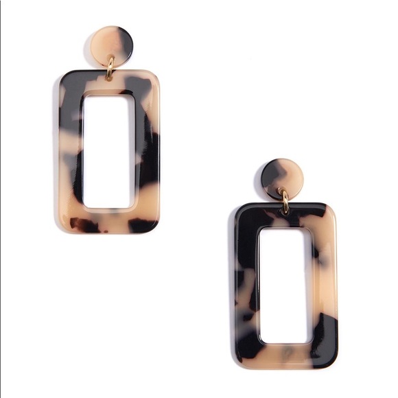 Anthropologie Jewelry - Zenzii Retro Torti Drop Earrings